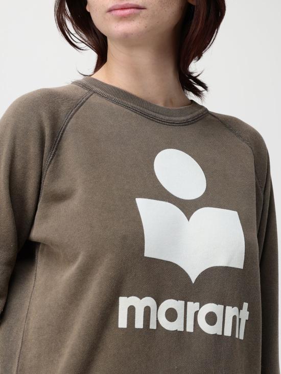 25FW 이자벨마랑에뚜왈 스웨터 SW0160FAC3M07E DBEC Brown - ISABEL MARANT ETOILE