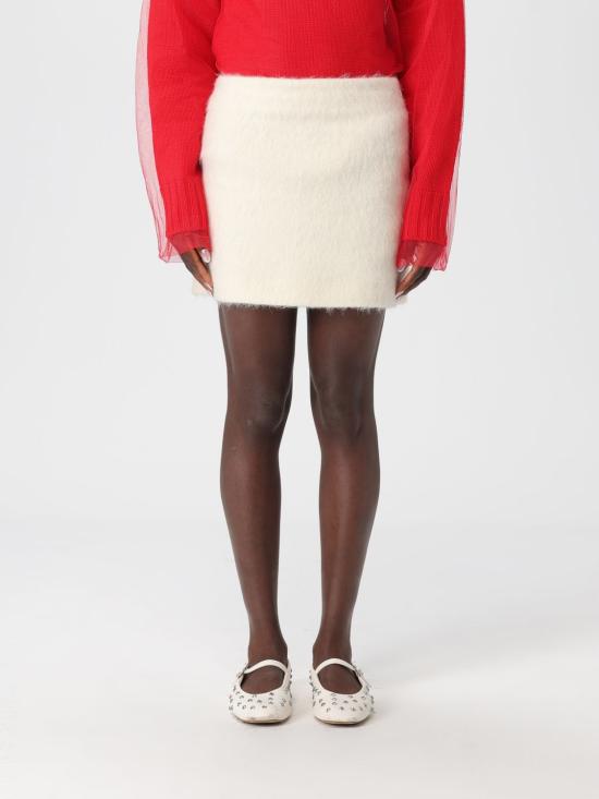 25FW 엠에스지엠 숏 스커트 3942MDD19257800 01 Butter