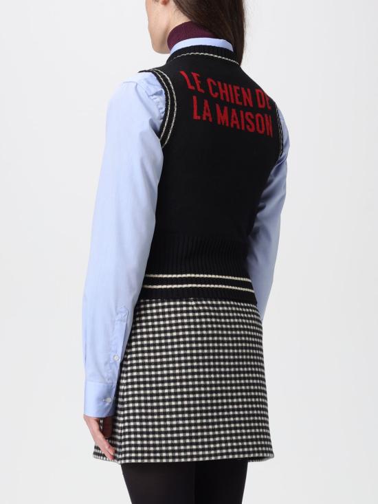 25FW 발렌티노 가라바니 베스트 7B3K400P9K3 N78 Black - VALENTINO GARAVANI