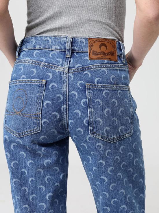 25FW 마린세르 데님 팬츠 WPA128BCDEN0002 BL05 Blue - MARINE SERRE