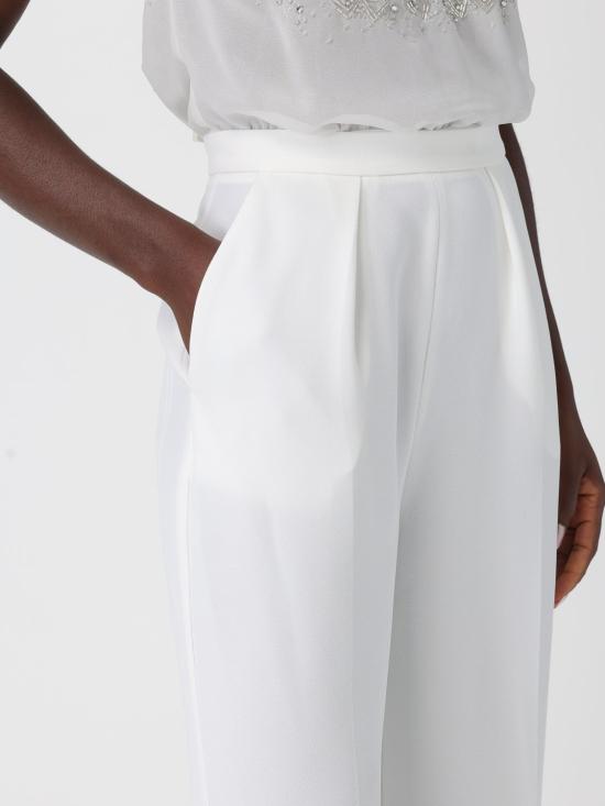 25FW 엘리자베타프랜치 점프수트 TU063 360 White - ELISABETTA FRANCHI