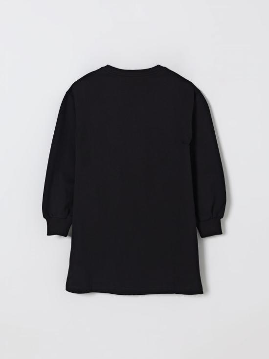 25FW [키즈] 모스키노 원피스 HDV0GYLCA83 60100 Black - MOSCHINO