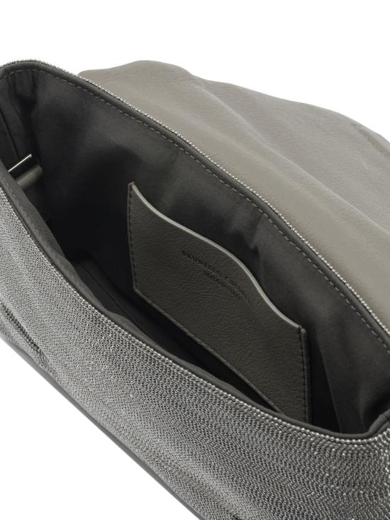 25FW 브루넬로 쿠치넬리 크로스백 MBMON2611C736 - BRUNELLO CUCINELLI