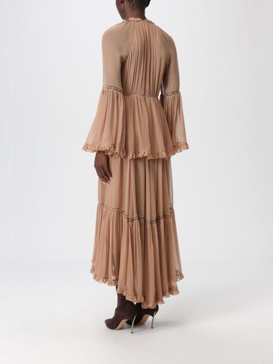 25FW 짐머만 롱 원피스 5345DF251 BIS Brown - ZIMMERMANN