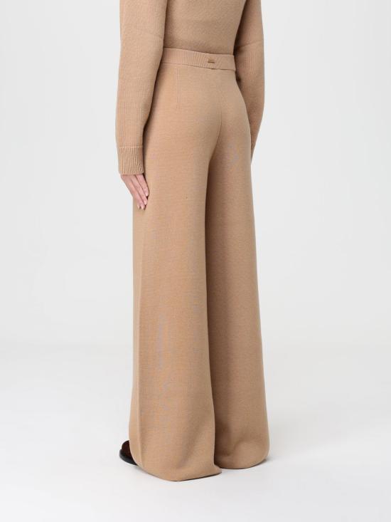 25FW 막스마라 스트레이트 팬츠 2521336012600 005 Brown - MAX MARA