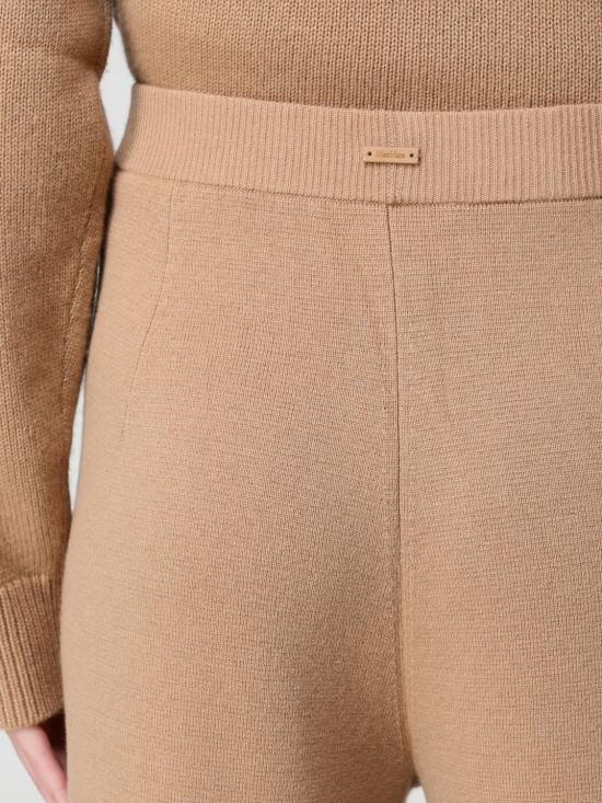 25FW 막스마라 스트레이트 팬츠 2521336012600 005 Brown - MAX MARA