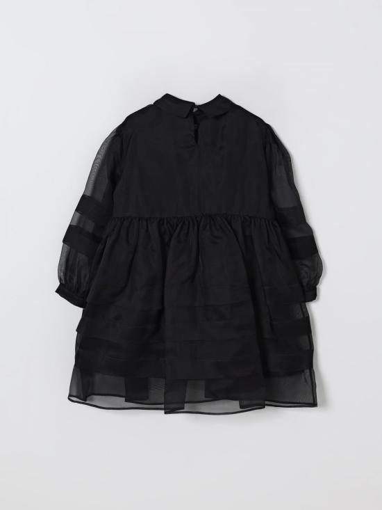 25FW [키즈] 시모네타 원피스 SX1A40O0009 930 Black - SIMONETTA