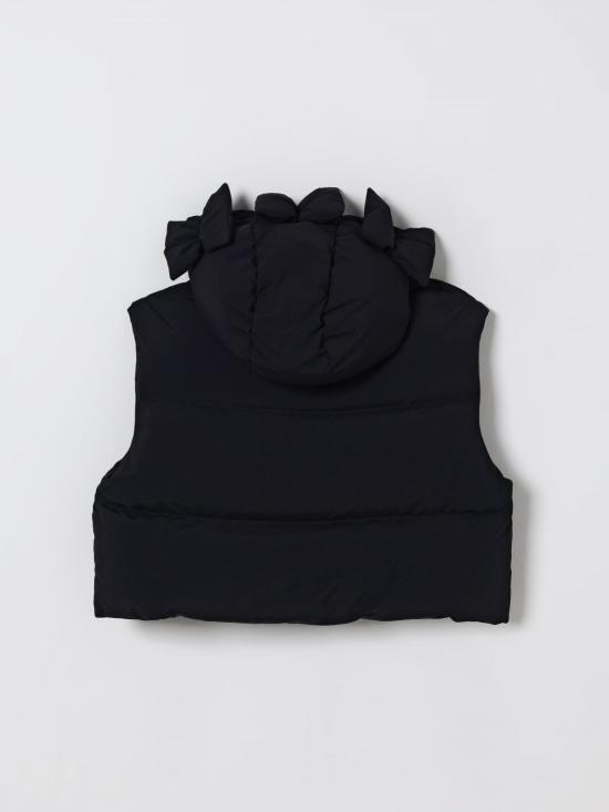 25FW [키즈] 시모네타 베스트 SX2A17N0294 930 Black - SIMONETTA