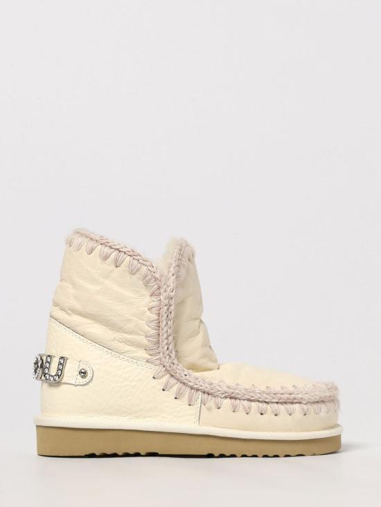 25FW 모우 부츠 FW101036C White