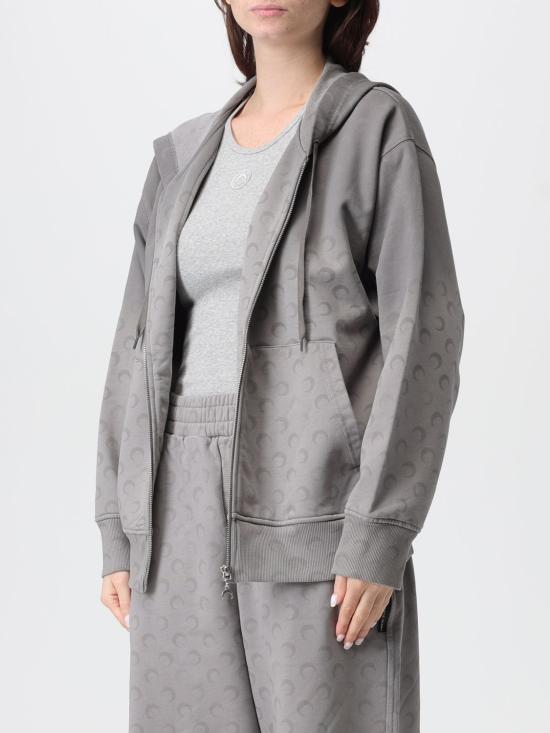 25FW 마린세르 가디건 UST017BCJER0073 GR90 Grey - MARINE SERRE