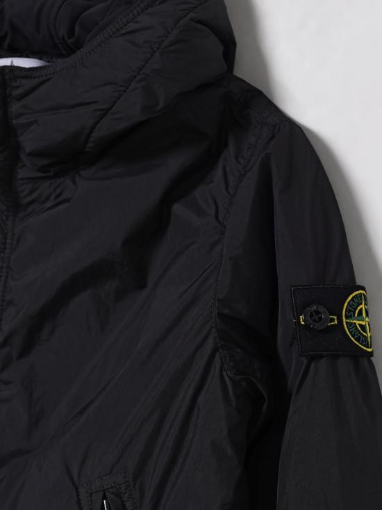 25FW [키즈] 스톤 아일랜드 캐주얼 자켓 4100007S0A23 V0029 Black - STONE ISLAND