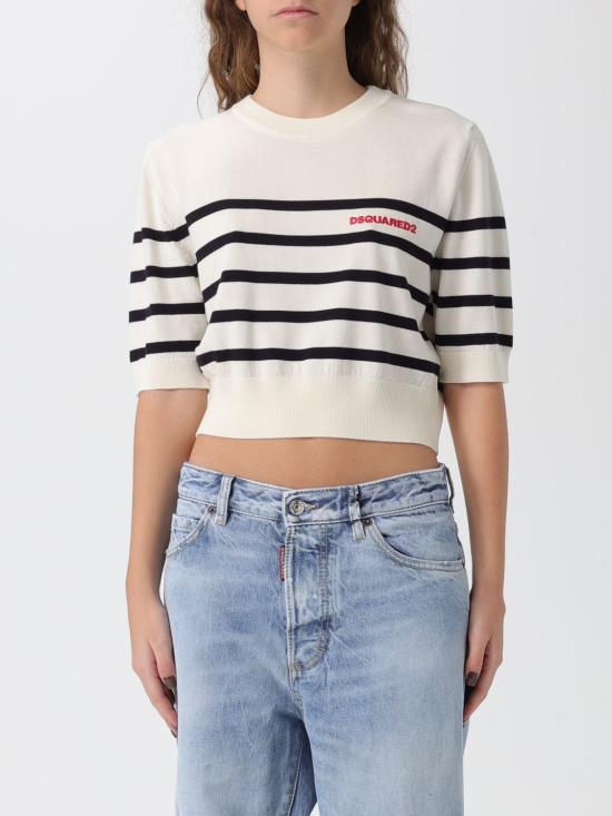 25FW 디스퀘어드2 스웨터 S75HA1393D13153 961 White