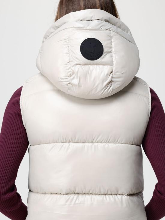 25FW 세이브더덕 베스트 D80302WLOVE21 40019 Beige - SAVE THE DUCK