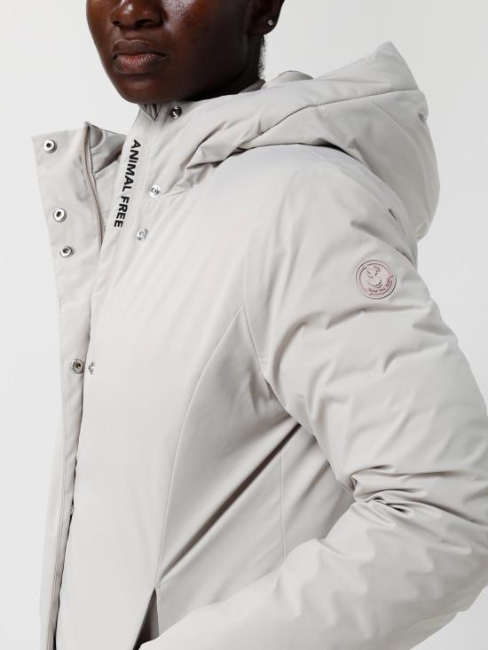 25FW 세이브더덕 코트 D45430WMATT21 40019 Beige - SAVE THE DUCK