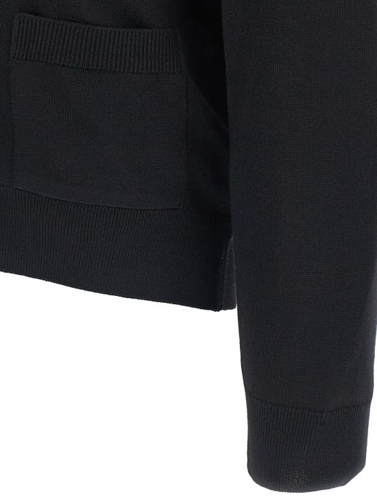 25FW 메종키츠네 폭스 헤드 메리노 레귤러 가디건  PM00501KT1181P199 - MAISON KITSUNE