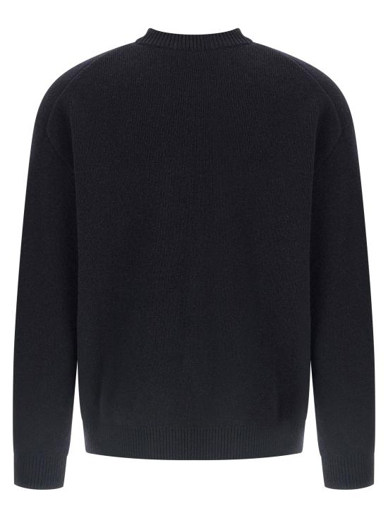 25FW 메종키츠네 FOX HEAD 폭스 헤드 밀라노 램스울 스웨터 PM00817KT11800413 - MAISON KITSUNE