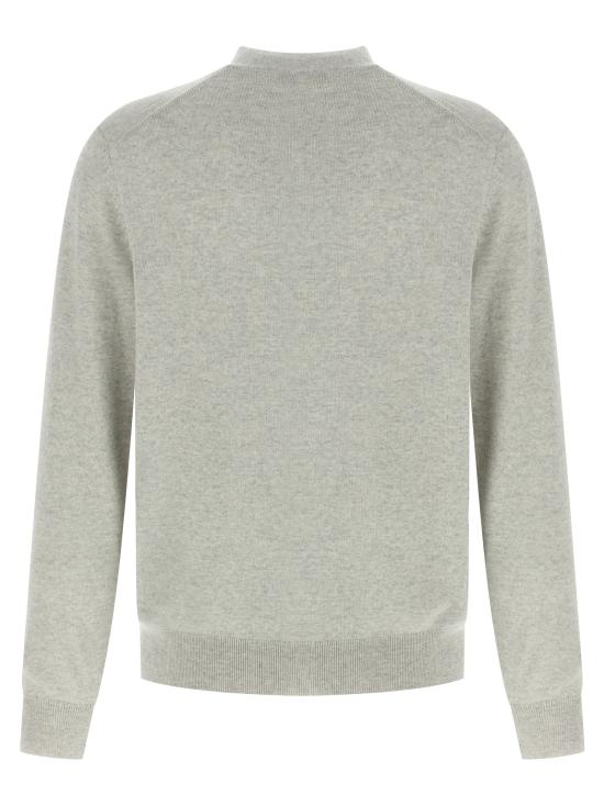 25FW 메종키츠네 폭스 헤드 메리노 레귤러 가디건  PM00501KT1181H120 - MAISON KITSUNE