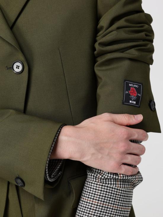 25FW 엠에스지엠 자켓 3941MDG13257605 37 Green - MSGM