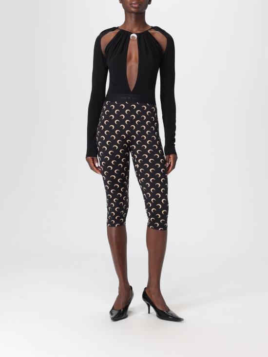 25FW 마린세르 레깅스 WPA157BCJER0001 IT99 Black - MARINE SERRE