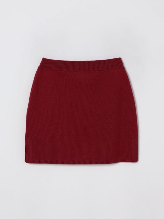 25FW [키즈] 펜디 스커트 JFG234AUKU F1SAY Burgundy - FENDI