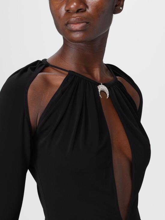 25FW 마린세르 긴팔 티셔츠 WTO459ACJER0082 BK99 Black - MARINE SERRE