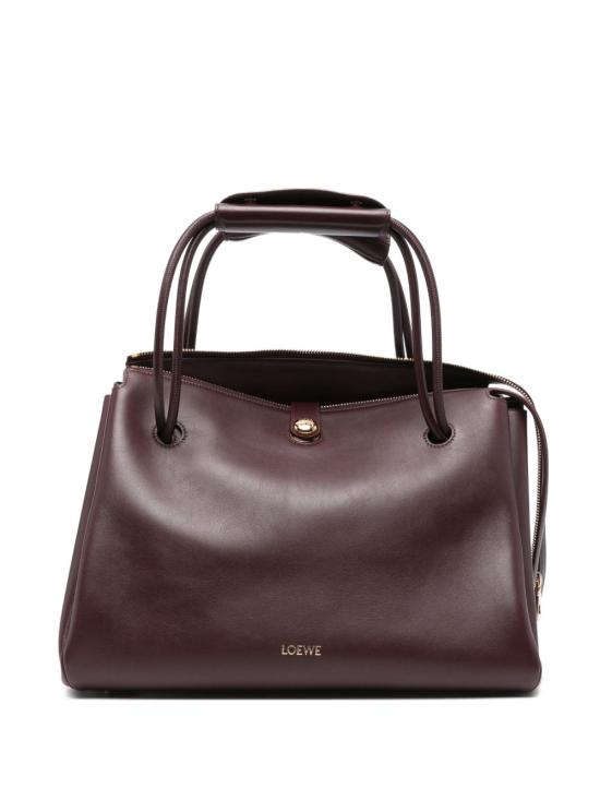 25FW 로에베 토트백 AANBSPBX01 7240 Bordeaux