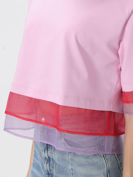 25FW 엠에스지엠 반팔 티셔츠 3941MDM71257798 13 Pink - MSGM