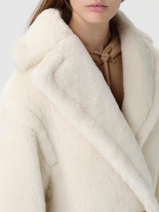 25FW 막스마라 TEDGIRL 테드걸 아이콘 코트 2521016052600 001 White - MAX MARA
