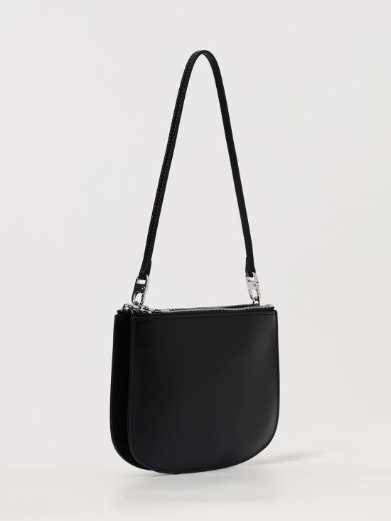 26SS 디젤 1DR 트윈-더블-파우치 프린티드 레더 숄더백 X10330PR818 T8013 Black - DIESEL