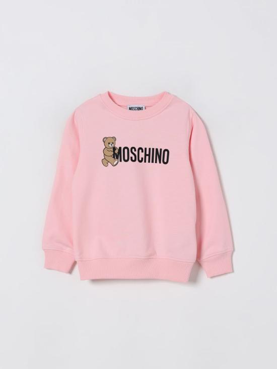 25FW [키즈] 모스키노 풀오버 HPF08VLCA83 50209 Pink