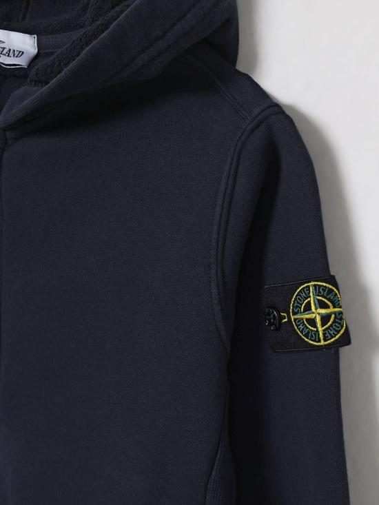 25FW [키즈] 스톤 아일랜드 풀오버 6100003S0A20 V0020 Blue - STONE ISLAND