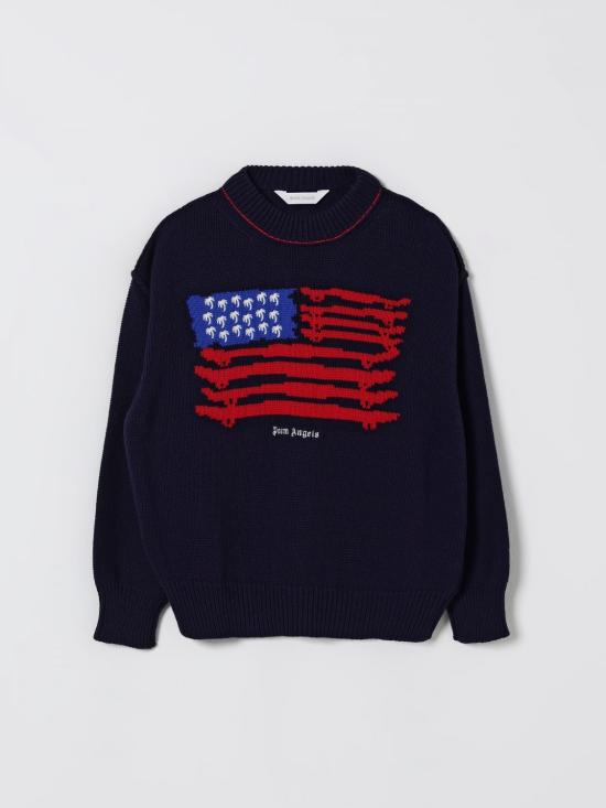 25FW [키즈] 팜앤젤스 풀오버 PBHE002F25KNI003 4625 Blue