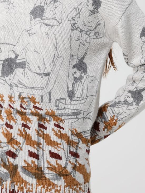 25FW JW앤더슨 스웨터 KW1492YN0373 943 Grey - JW ANDERSON