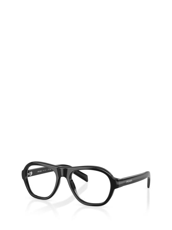 26FW 프라다 안경 PR C12V 16K1O1 BLACK - PRADA
