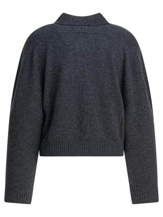 25FW 루루 드 세종 폴로 티셔츠 HOMERELDSANTHRACITEMELANGE - LOULOU DE SAISON