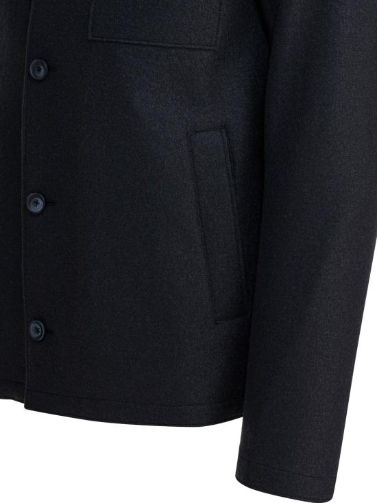 25FW 에르노 펠트 울 리조트 셔츠 자켓 GI00090UR333729287 - HERNO