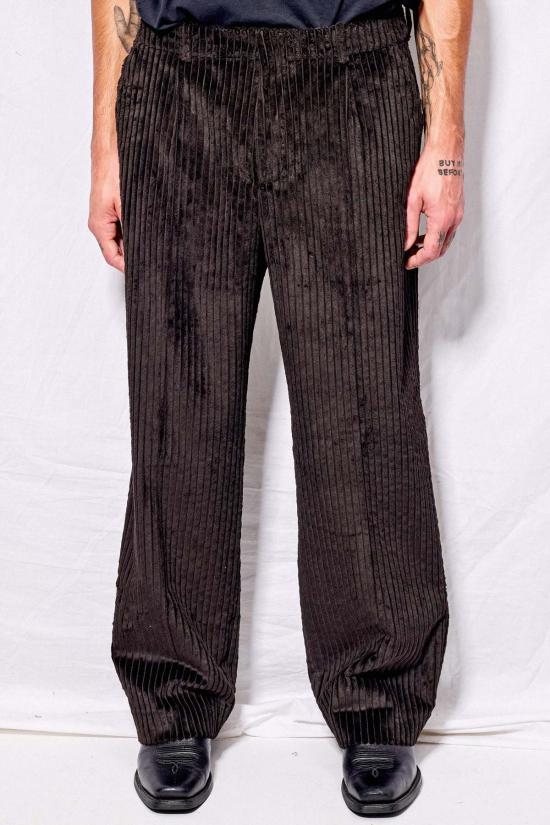  아워레가시 치노 팬츠 우리의 유산 깊은 갈색 매머드 코드 빌린 치노