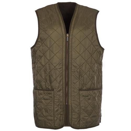 25FW 바버 폴라퀼트 지퍼인 라이너 MLI0002 MLI OL91 Green