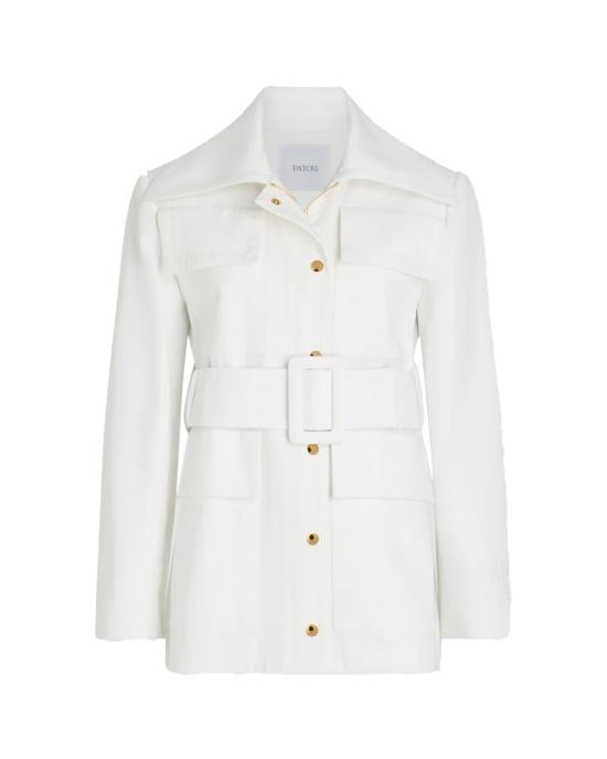 25SS 파투 코트 OU0340074 001W WHITE White