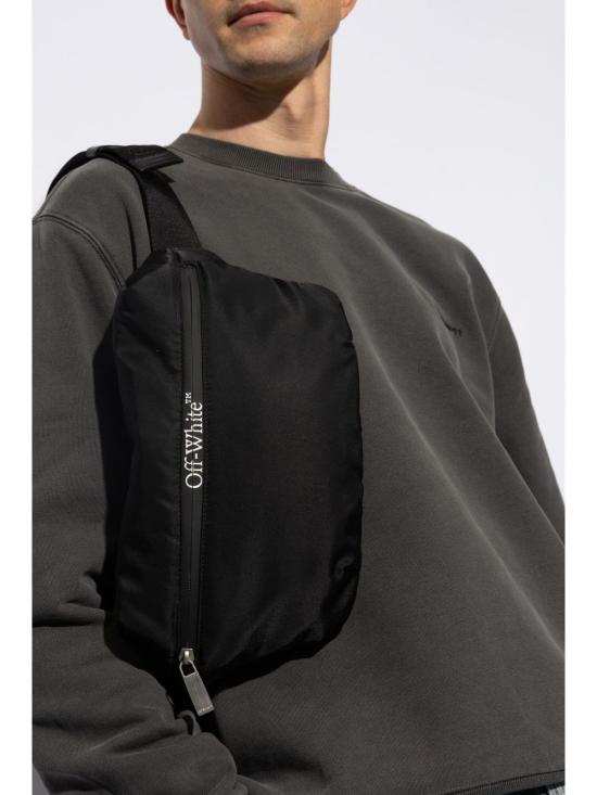 25FW 오프화이트 클러치/파우치 OMNO037C99FAB001 1000 Black - OFF WHITE