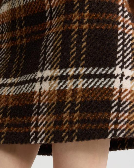 25SS 파투 미디 스커트 SK0860231 5076 AUTUMN CHECKERBOARD MultiColour - PATOU