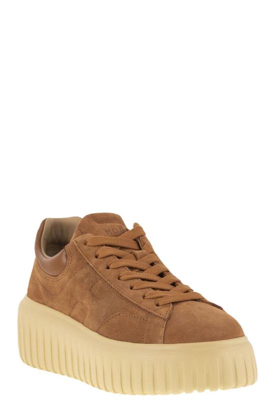 25FW 호간 스니커즈 HXW6450FC6TPJQS003 COGNAC - HOGAN