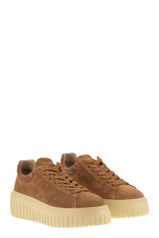 25FW 호간 스니커즈 HXW6450FC6TPJQS003 COGNAC - HOGAN