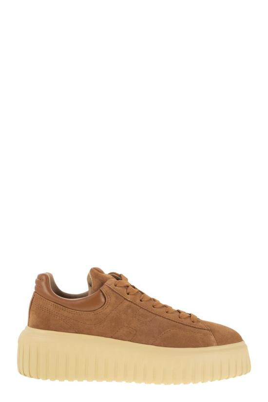 25FW 호간 스니커즈 HXW6450FC6TPJQS003 COGNAC