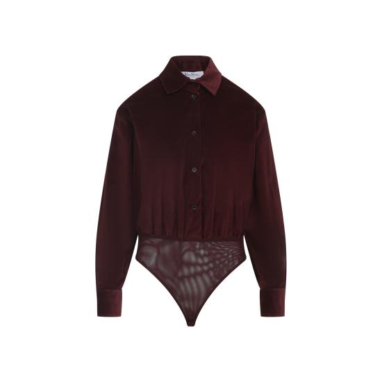 25FW 막스마라 셔츠 2521116033600 006 BORDEAUX