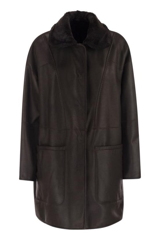 25FW 막스마라 Pirenei 코트 2521416015600 002 DARK BROWN - MAX MARA