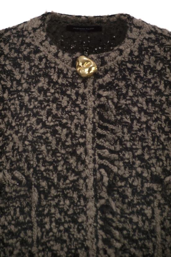 25FW 파비아나 필리피 케이프 GCD225F570L629 VR2 BROWN BLACK - FABIANA FILIPPI