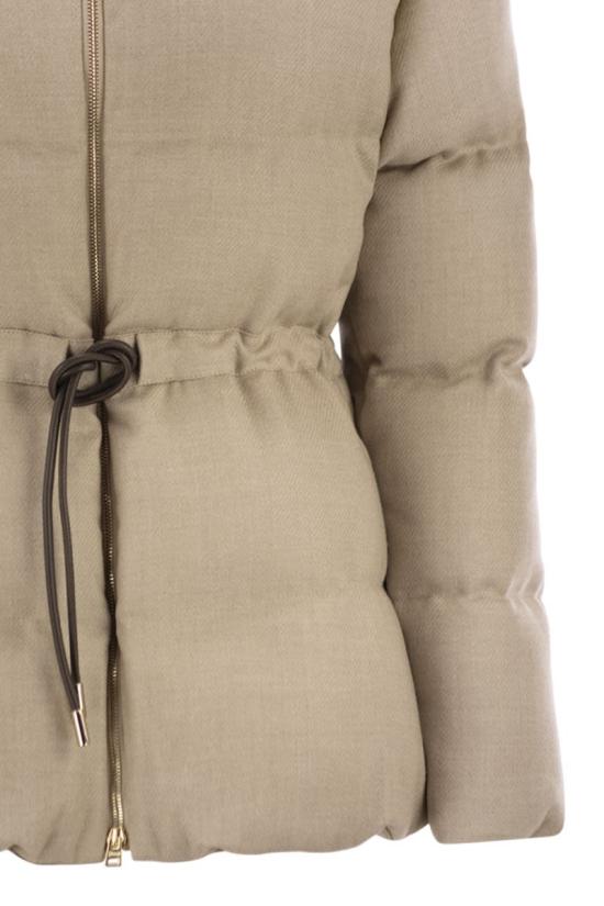 25FW 에르노 버진 울 트위드 쇼트 파카 PI002082D33466 1985 LIGHT BEIGE - HERNO