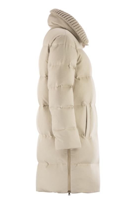 25FW 에르노 캐시미어 실크 롱 재킷 PI002155D38087 1985 LIGHT BEIGE - HERNO