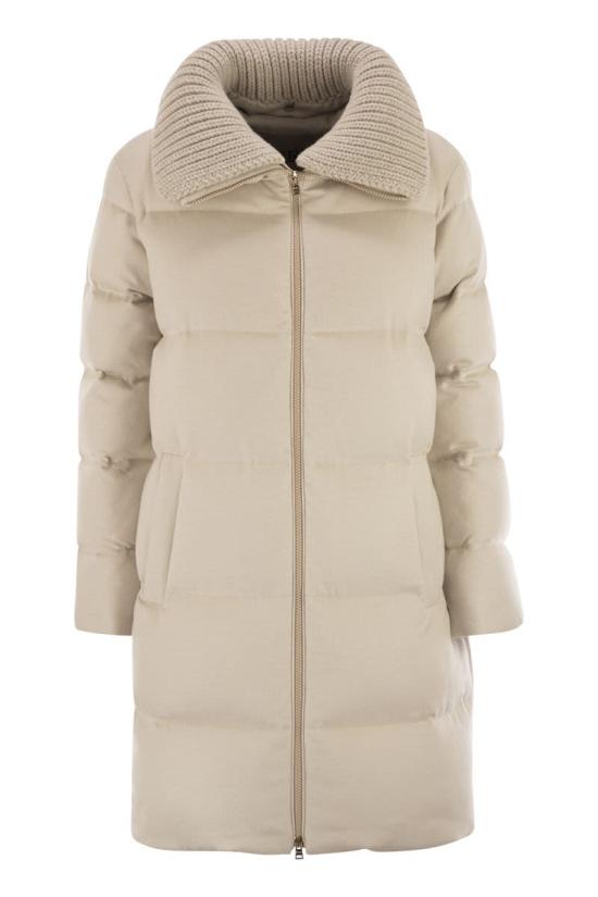 25FW 에르노 캐시미어 실크 롱 재킷 PI002155D38087 1985 LIGHT BEIGE